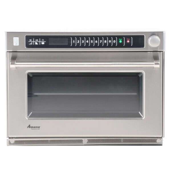 ACP Inc. Amana AMSO22 23.5x25-inch Heavy-Duty Commercial Microwave Oven, 2,200W