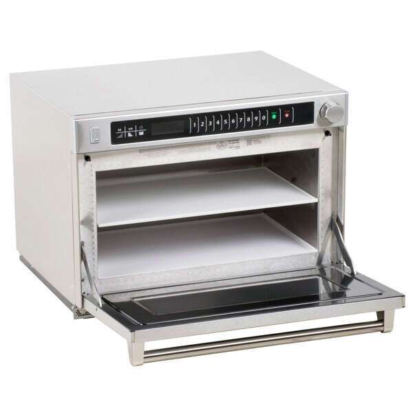 ACP Inc. Amana AMSO22 23.5x25-inch Heavy-Duty Commercial Microwave Oven, 2,200W