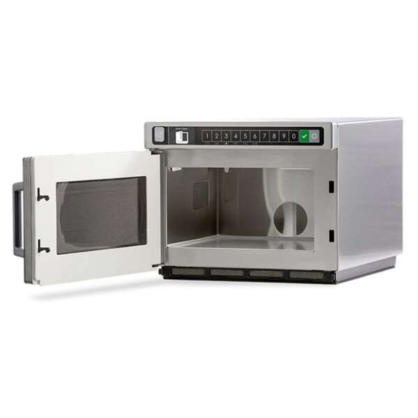 ACP Inc. Amana HDC1015, 21x16.5-inch Heavy-Duty Stainless Steel Commercial Microwave Oven, 1,000W