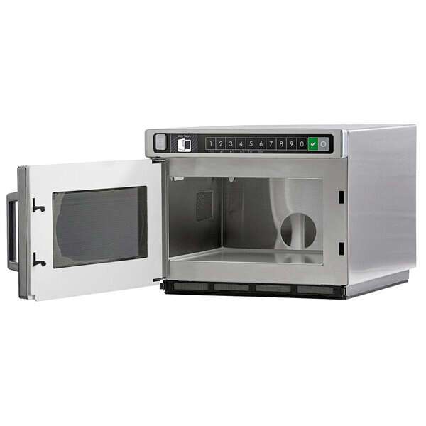 ACP Inc. Amana HDC182, 21x16.5-inch Heavy-Duty Stainless Steel Commercial Microwave Oven, 1,800W