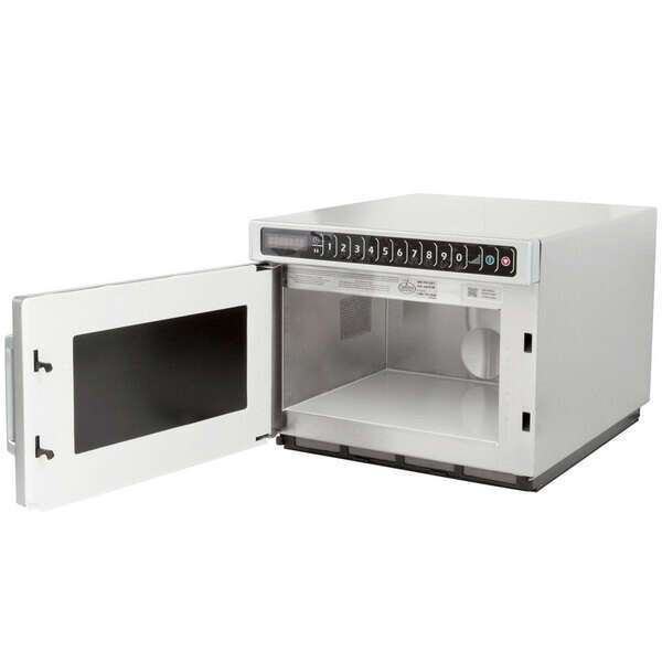 ACP Inc. Amana HDC18SD2, 21x16.5-inch Heavy-Duty Solid Commercial Microwave Oven, 1,800W