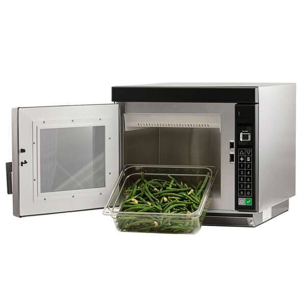 ACP Inc. Amana RC17S2 25.5x19.25-inch Commercial Microwave Oven with Push Button Controls, 1,700W