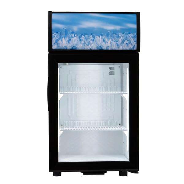 Admiral Craft Equipment Corp Admiral Craft CDRF-1D/2, 16-inch Countertop Display Refrigerator, 2 Cu.Ft.