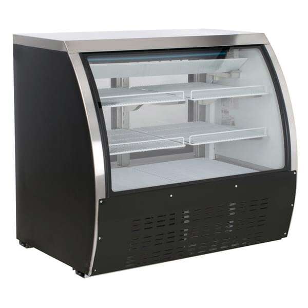 Admiral Craft Equipment Corp Admiral Craft USDC-48, 48-inch Stainless Steel Refrigerated Deli Case, 15.5 Cu.Ft.