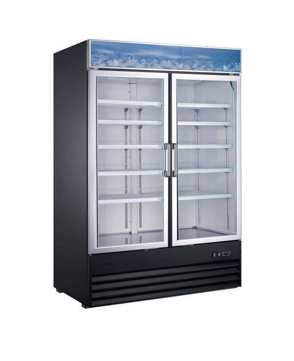 Admiral Craft Equipment Corp Admiral Craft USRFS-2D/54, U-STAR Refrigerated Merchandiser, 2-Section
