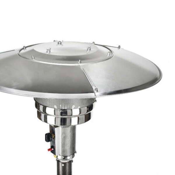 Alpine Industries 4001-01-45 87-Inch Portable Outdoor Patio Heater, LP, 45000 BTU