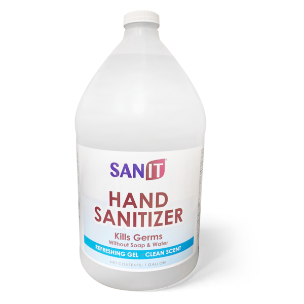 Set: One Automatic Liquid/Gel Sanitizer Dispenser and One 1-Gallon Gel Hand Sanitizer 70% Isopropyl Alcohol