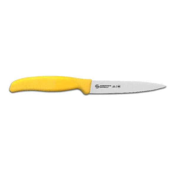 Ambrogio Sanelli ST82011Y, 4.25-Inch Blade Stainless Steel Paring Knife, Yellow