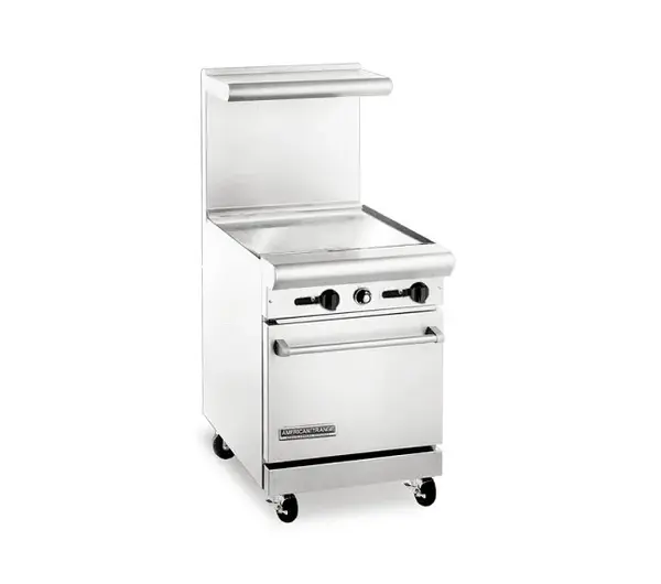 American Range AR24G, 24-Inch Gas Range with Griddle, ETL