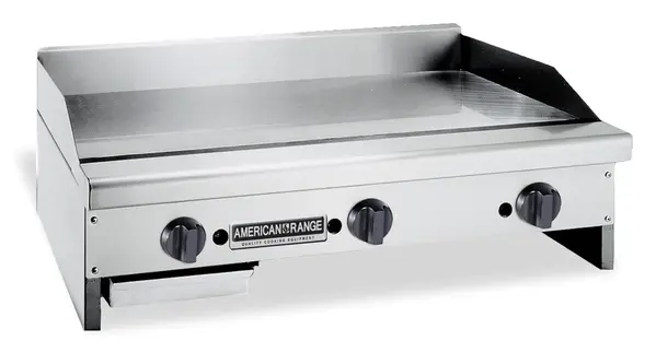 American Range ARMG-36, Counter Unit, 36 inch Manual Gas Griddle with Steel Plate, NSF