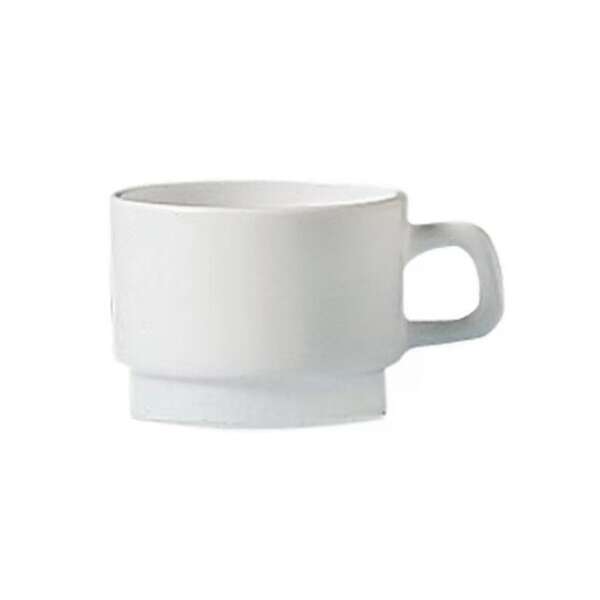 Arcoroc 22662, 2.75 Oz Restaurant White Porcelain Coffee Cup, 48/CS