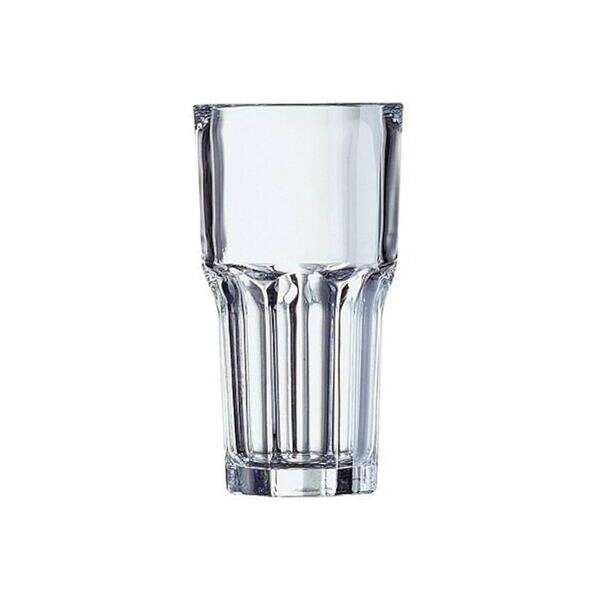 Arcoroc 43281, 16 Oz Granite Stackable Beverage Glass, 36/CS