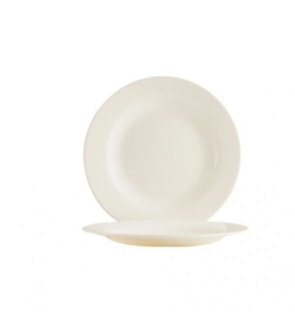 Arcoroc 47925, 6" Opal Reception Ivory Bread and Butter Plate (Discontinued)