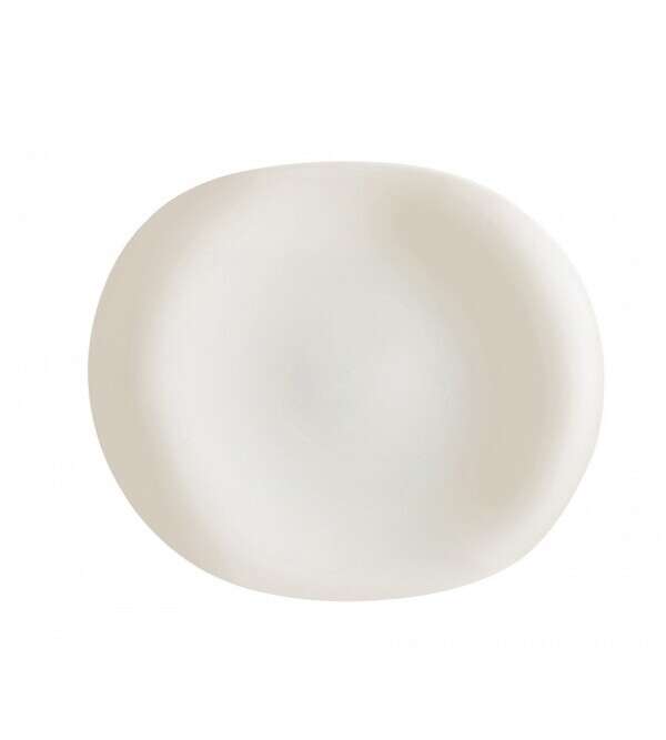 Arcoroc G4372, 6.5x5.75-Inch Tendency Oval Plate, EA (Discontinued)