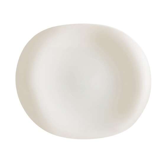 Arcoroc G4373, 12.25x10.5-Inch Tendency Oval Service Plate, EA