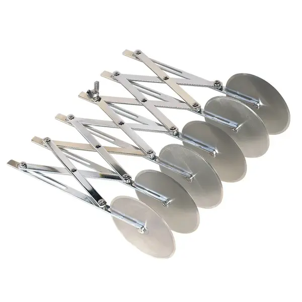 Ateco 13966, Adjustable 6-Wheel Pastry Cutter