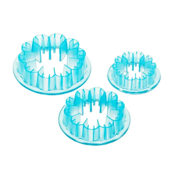 Ateco 1967, Carnation Sugar Paste Cutters, Set of 3