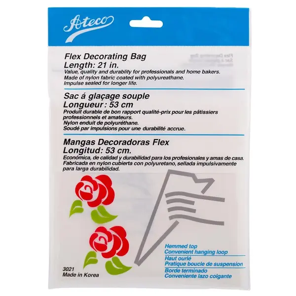 Ateco 3021, 21-Inch Flex Pastry Decorating Bag