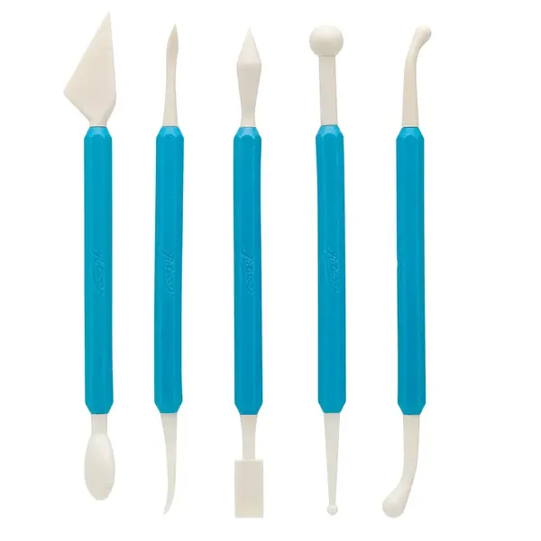 Ateco 4212, 5-Piece Double-Sided Sculpturing Tool Set