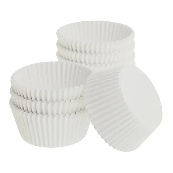 Ateco 6423, 1.75 x 1-Inch White Baking Cups, 200 per Box