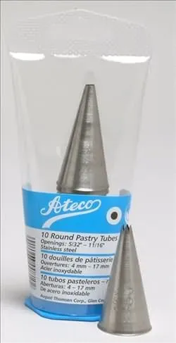 Ateco 830, 10-Piece Open Star Decorating Tip Set