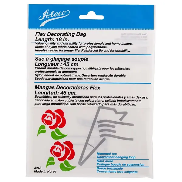 Ateco 3018, 18-Inch Flex Pastry Decorating Bag