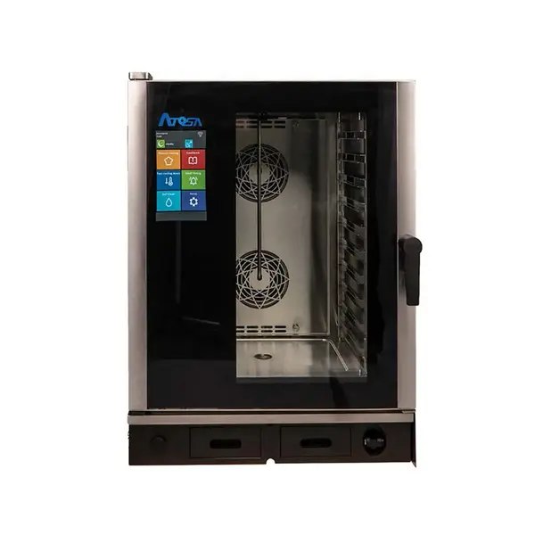Atosa AEC-1011E, 30-Inch Electric Smart-Touch Combi Oven with 10 Half-Size Pans, 208V, 3 Phase