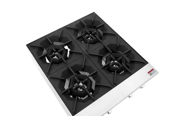 Atosa CookRite ATHP-24-4, 24-Inch Heavy Duty Four Burner Hot Plate / Countertop Range (Discontinued)