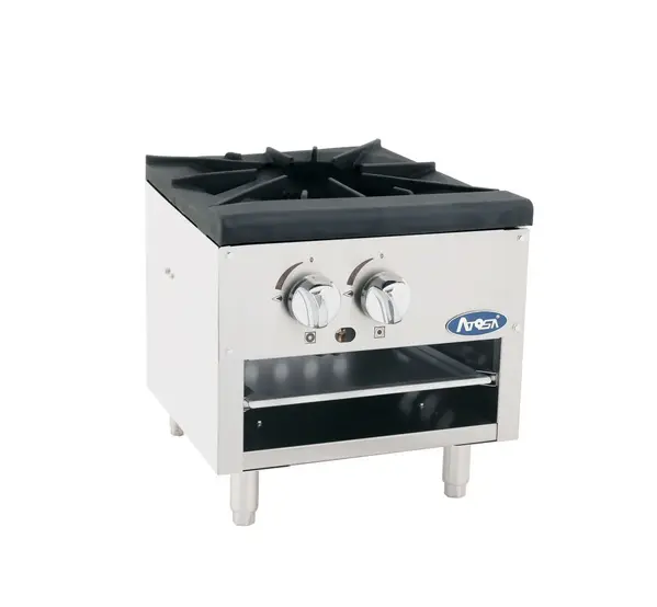 Atosa CookRite ATSP-18-1L, 21-Inch Gas Single Burner Stock Pot Stove, NG