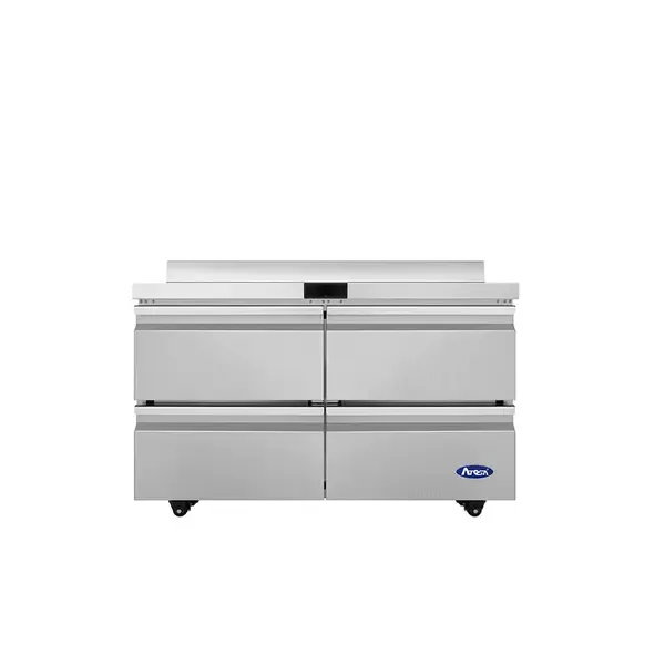 Atosa AWF48D4, Worktop Freezer with Drawers & Backsplash