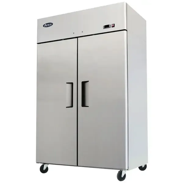 Atosa MBF8002GR Top Mount 2-Door, Upright Freezer