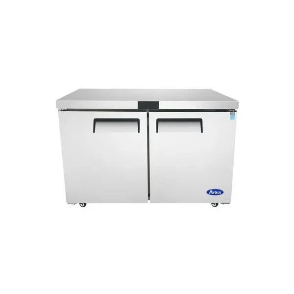 Atosa MGF8403GR 60-Inch Two-Door Undercounter Refrigerator