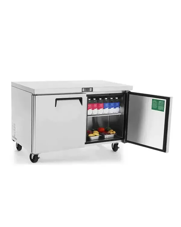 Atosa MGF8403GR 60-Inch Two-Door Undercounter Refrigerator