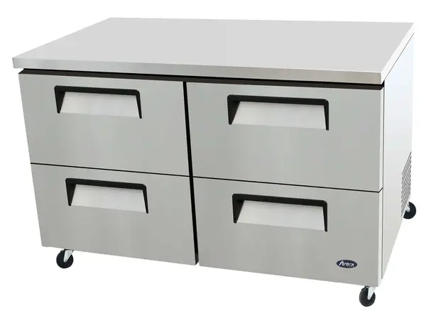 Atosa MGF8419, 60-Inch 4 Drawer Undercounter Refrigerator (Discontinued)