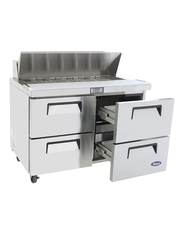 Atosa MSF8311, 48-Inch Four-Drawer Sandwich Prep Table (Discontinued)