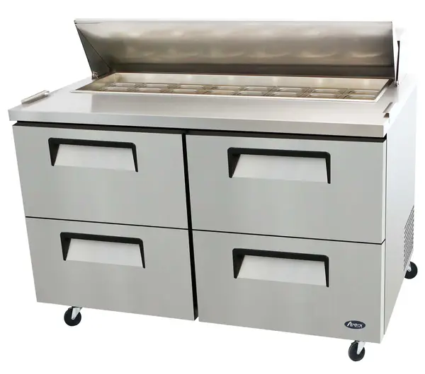 Atosa MSF8313, 60-Inch 4-Drawer Sandwich Prep Table (Discontinued)
