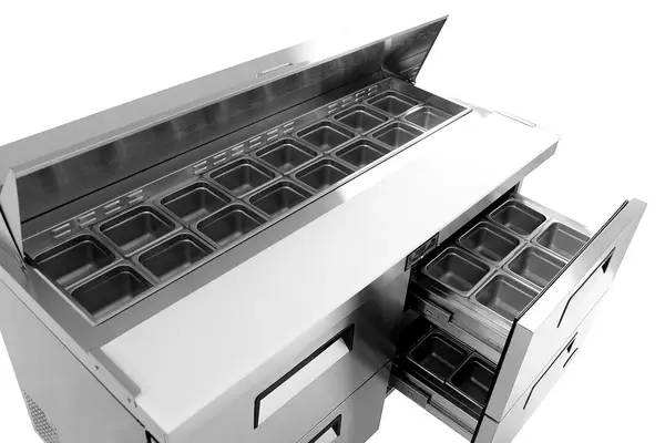 Atosa MSF8313, 60-Inch 4-Drawer Sandwich Prep Table (Discontinued)