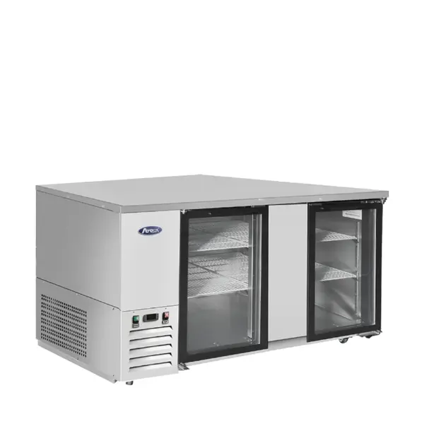 Atosa SBB69GGRAUS1 68-Inch Glass Door Back Bar Cooler