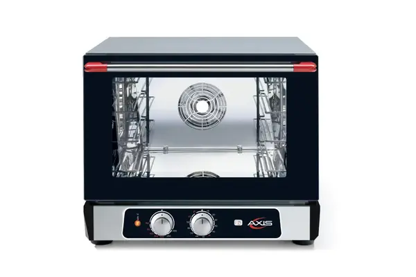 Axis AX-514RH, Countertop Convection Oven, Half Size Pan, 4 Shelves, Manual Controllers