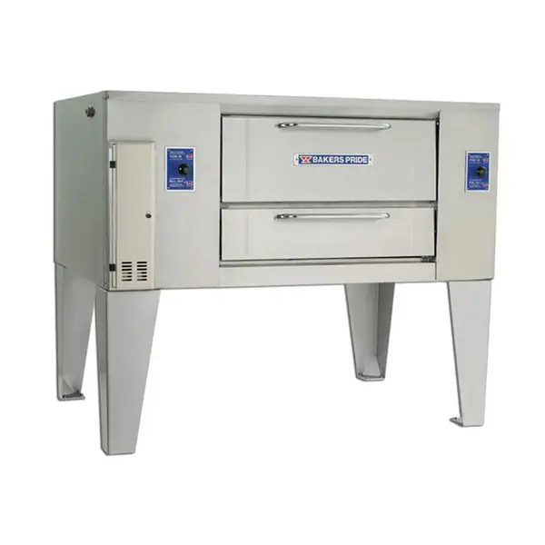 Bakers Pride D-125, 65-1/4 -Inch Single Deck Gas Pizza Oven