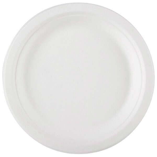 Berkley Square YP10BIO 10-Inch Bagasse Compostable Round Plate, 500/CS