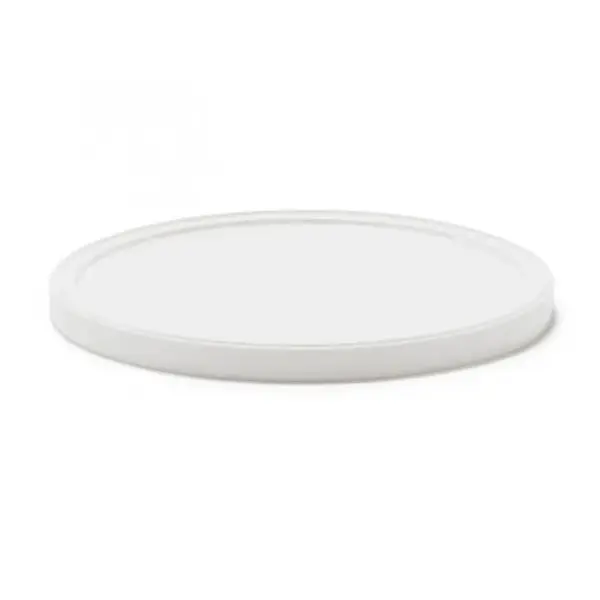 Berry Plastic L607 White Plastic Lid for 64/86 Oz Natural Plastic Containers, 200/CS