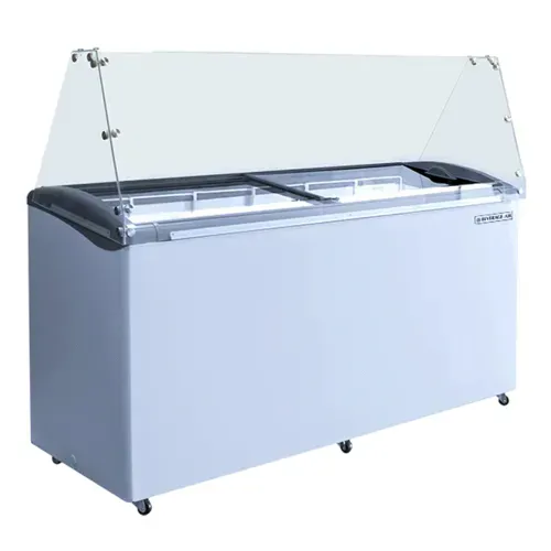 Beverage Air BDC-HC-12, 69-Inch Mobile Ice Cream Freezer w/ 2 Baskets, 115v
