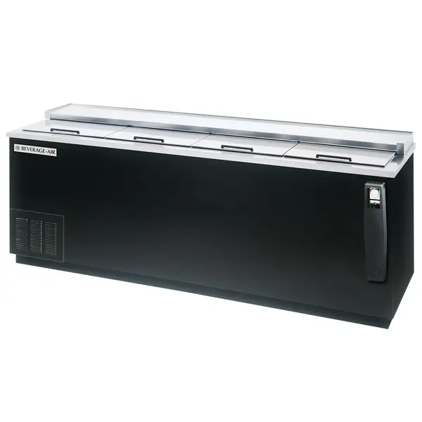 Beverage Air DW94-B, 95-Inch Remote Flat Top Bottle Cooler, UL, NSF