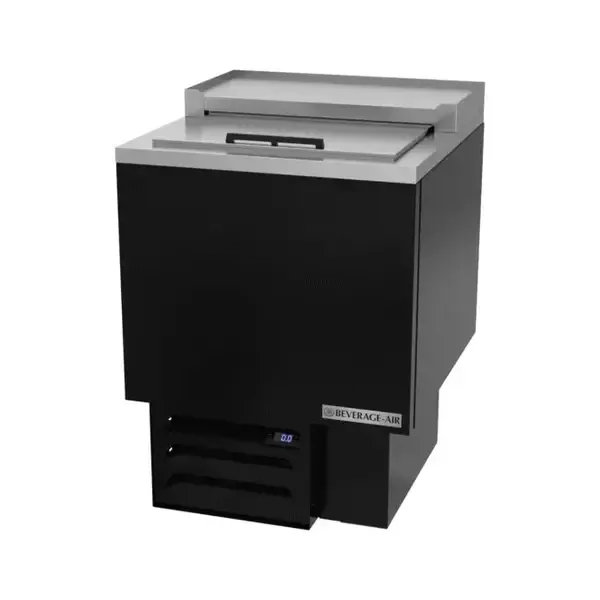 Beverage Air GF24HC-B, 24-Inch Top Loading Glass and Plate Chiller in Black