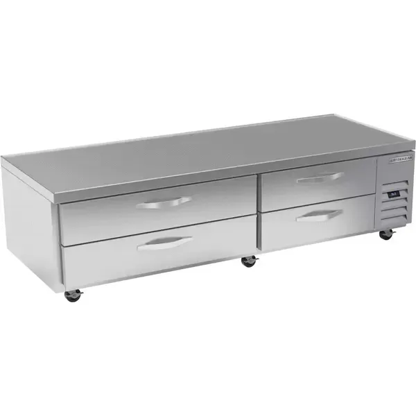Beverage Air WTRCS84HC, 84-Inch Four Drawer Chef Base Refrigerator
