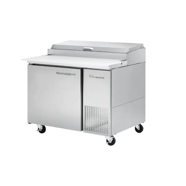 Blue Air BAPP44-HC, 44-inch 1 Swing Door Refrigerated Pizza Prep Table, 11.3 Cu. Ft.
