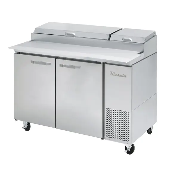 Blue Air BAPP67-HC, 67-inch 2 Swing Doors Refrigerated Pizza Prep Table, 20.2 Cu. Ft.