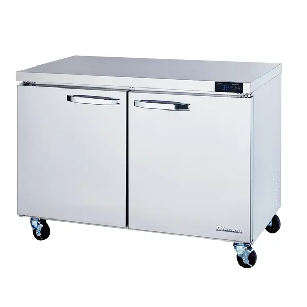 Blue Air BLUR48-HC, 48-inch 2 Swing Doors Undercounter Refrigerator, 13 Cu. Ft.
