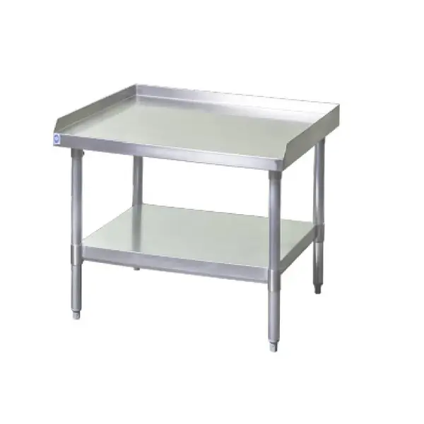 Blue Air ES3072, 30x72-inch Heavy Duty Stainless Steel Equipment Stand with Galvanized Undershelf and Legs (Discontinued)